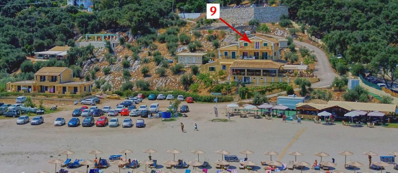 Nikos Kalamaki Corfu Απραός Εξωτερικό φωτογραφία